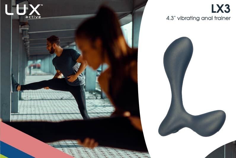 Lux Active – LX3 Vibrating Anal Trainer